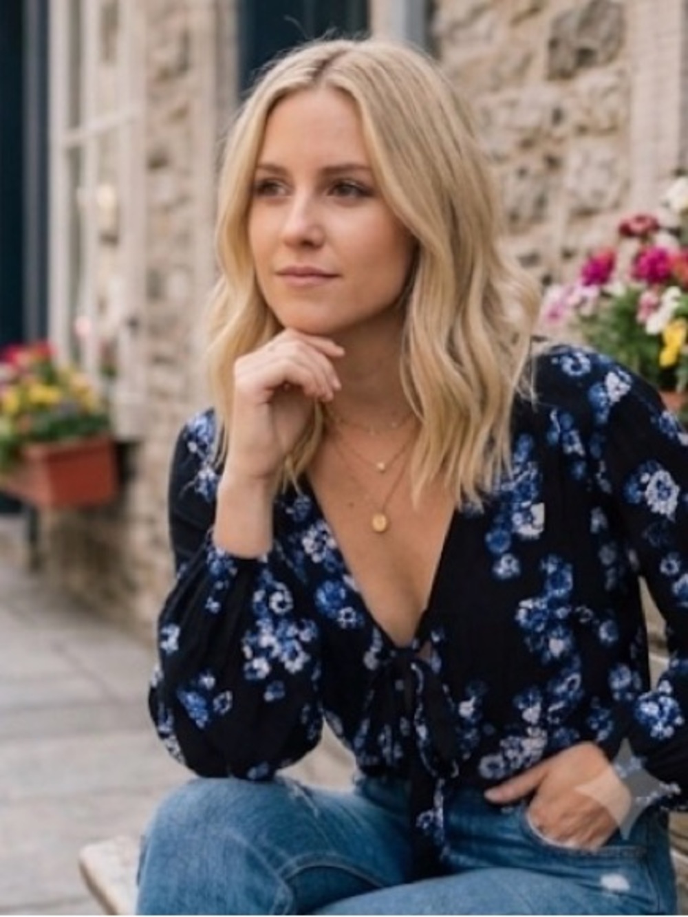 Free People Intimately Floral Bodysuit XS NWOT - Picture 4 of 8